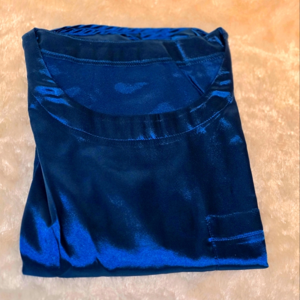 2 piece satin polyester P'J's